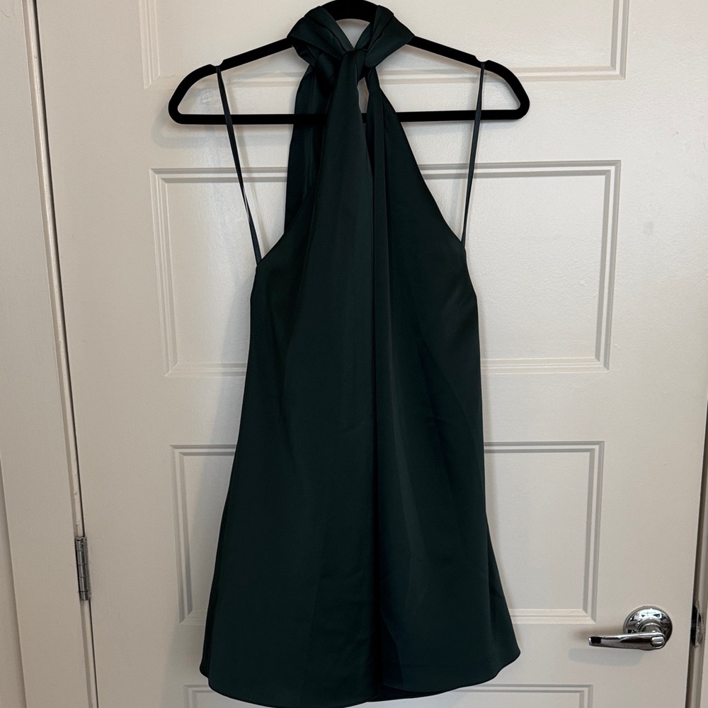 Emerald Mini Dress